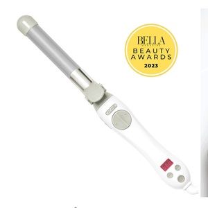 Beachwaver® S1 Dual Voltage White Rotating Curling with Braid Balm